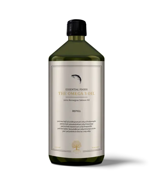 ESSENTIAL THE OMEGA 3 OIL - 1 liter på hunique.dk