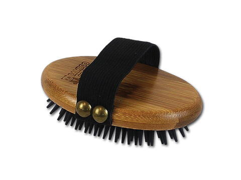 BAMBOO GROOM OVAL KARTE MED DUBBER på hunique.dk