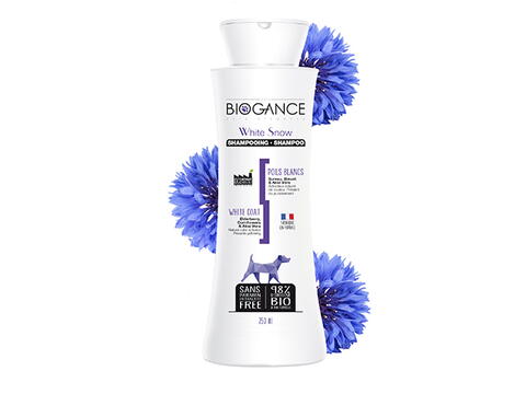 BIOGANCE DOG WHITE SNOW SHAMPOO på hunique.dk