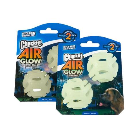 Chuckit Air Glow Fetch ball  på hunique.dk