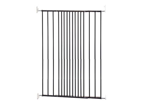 DOGSPACE CHARLIE EXTRA TALL EXTENDING PET GATE, BLACK på hunique.dk