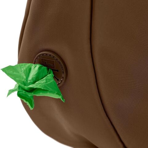 H.Crossbody taske Charlotte, brun på hunique.dk