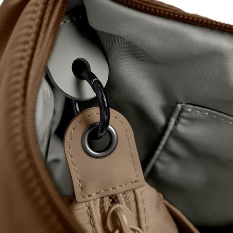 H.Crossbody taske Charlotte, brun på hunique.dk