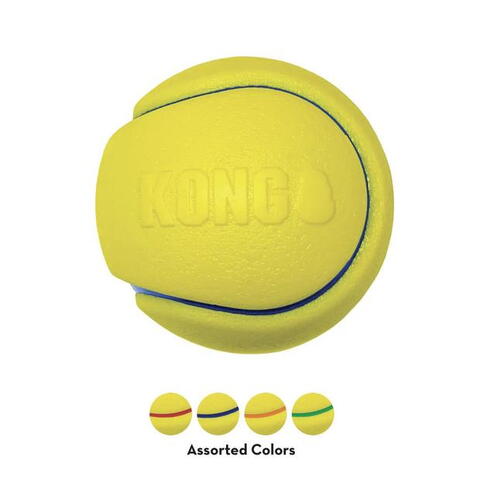 KONG Squeezz Tennis Ball - 2 bolde/net på hunique.dk