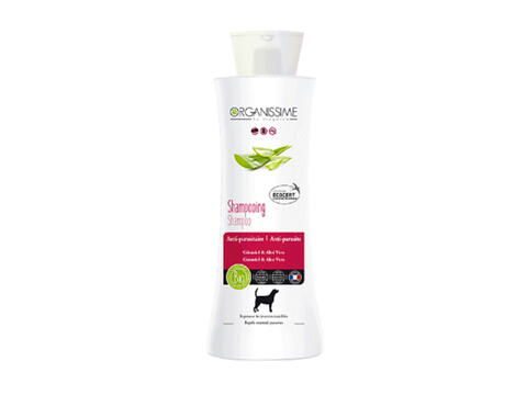 ORGANISSIME ECOCERT BIO DOG ANTI PARASITE SHAMPOO på hunique.dk