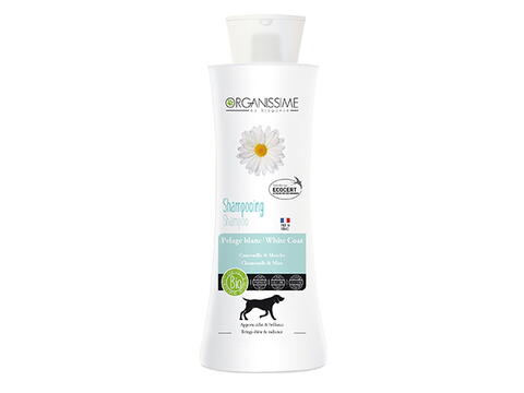 ORGANISSIME ECOCERT BIO DOG WHITE COAT SHAMPOO på hunique.dk