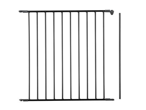 EXTENSION DOGSPACE MAX PET GATE, BLACK 72 CM på hunique.dk