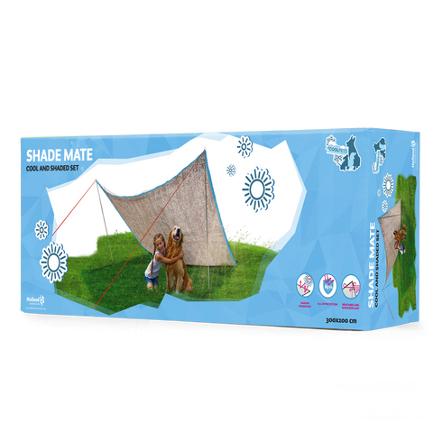 CoolPets Shade Mate Set - Aluminium på hunique.dk