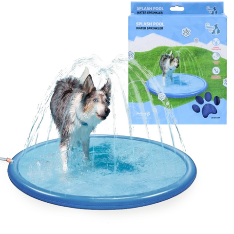 CoolPets Splash Pool Watersprinkler på hunique.dk