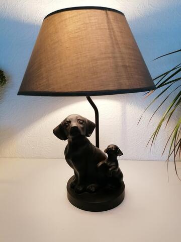 Lampe Hund på hunique.dk