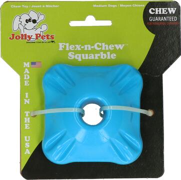 Jolly Pets Flex-n-Chew Squarble på hunique.dk