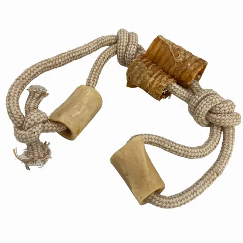  Whesco Jute reb ca 60 cm m. 4 snacks på hunique.dk