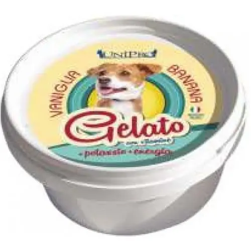 Gelato Is - Banan & Vanilje | hunique.dk - Unik kvalitet service til dig og din hund