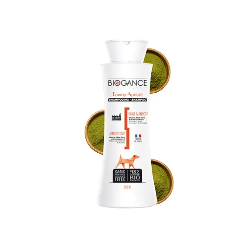 BIOGANCE DOG TAWNY APRICOT SHAMPOO på hunique.dk