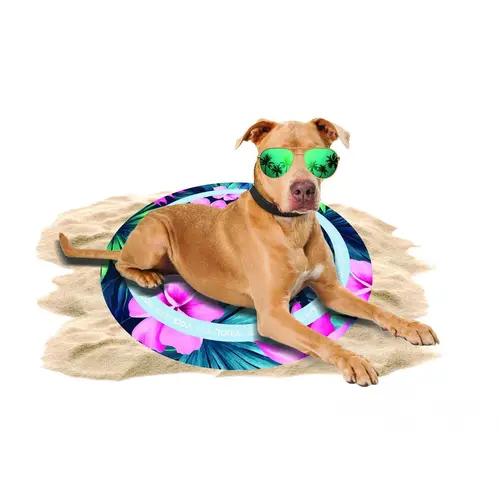 CoolPets Tropical Premium Cooling Mat Flower på hunique.dk