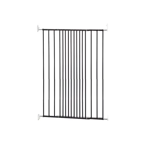 DOGSPACE CHARLIE EXTRA TALL EXTENDING PET GATE, BLACK på hunique.dk