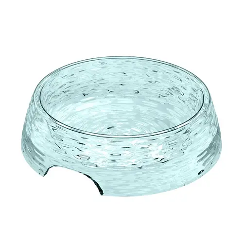  Icicle Medium Pet bowl clear på hunique.dk