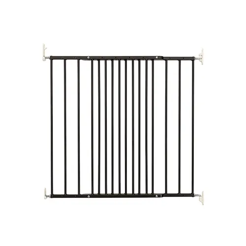 DOGSPACE LUCKY EXTENTING PET GATE, BLACK på hunique.dk