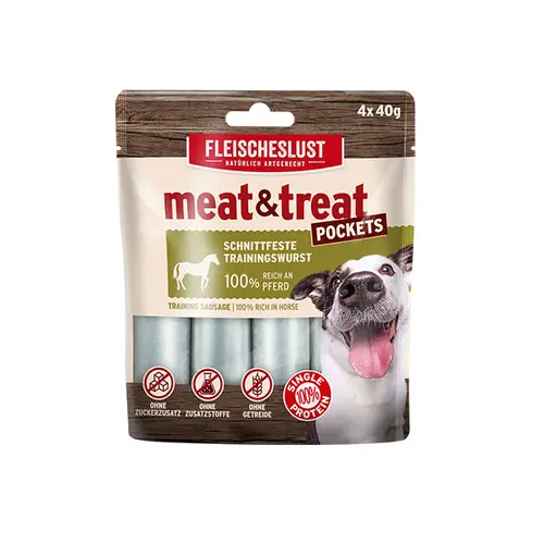 MEAT & TREAT POCKET HEST på hunique.dk