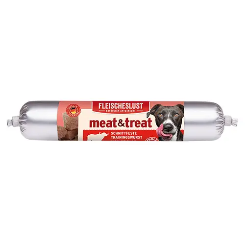 MEAT & TREAT SINGLESHOT BØFFEL på hunique.dk