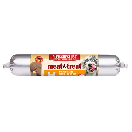MEAT & TREAT SINGLESHOT FJERKRÆ på hunique.dk