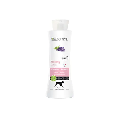 ORGANISSIME ECOCERT BIO DOG SENSITIVE SKIN REPAIRING SHAMPOO på hunique.dk