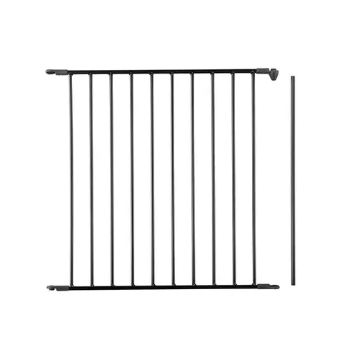 EXTENSION DOGSPACE MAX PET GATE, BLACK 72 CM på hunique.dk