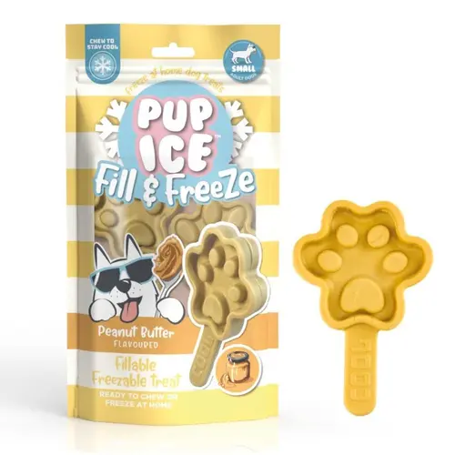 Pup Ice Fyld og Frys is, Peanut Butter 3stk på hunique.dk