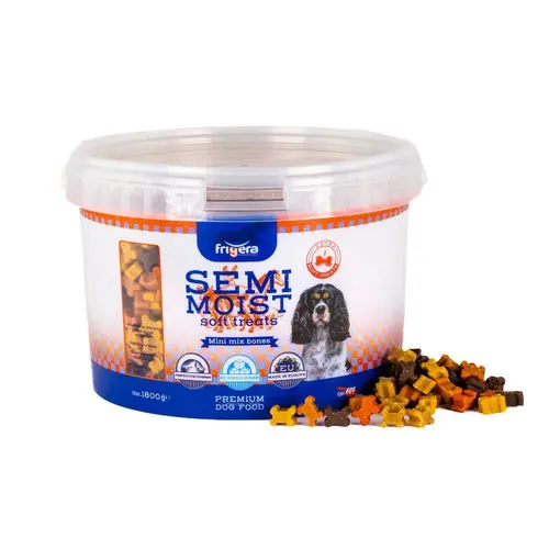Semi-Moist Soft Mini Mix Bones på hunique.dk