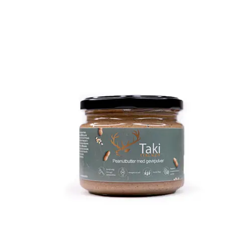 Taki Collagen - Peanutbutter m. Gevirpulver på hunique.dk