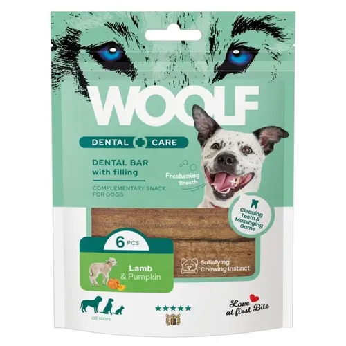 WOOLF Dental Care Lamb And Pumpkin Bar på hunique.dk