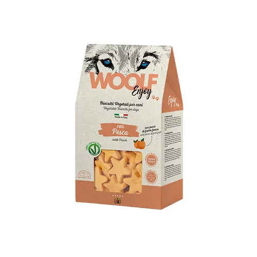 WOOLF ENJOY BISCUIT PEACH på hunique.dk