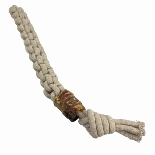 Whesco Flettet Jute reb 50 cm med luftrør på hunique.dk