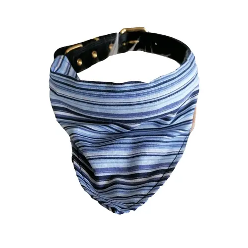 Blue Stripes bandana på hunique.dk