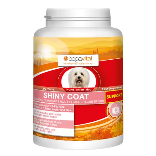 bogavital Shiny Coat Support på hunique.dk