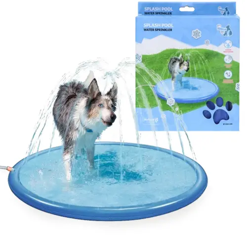 CoolPets Splash Pool Watersprinkler på hunique.dk