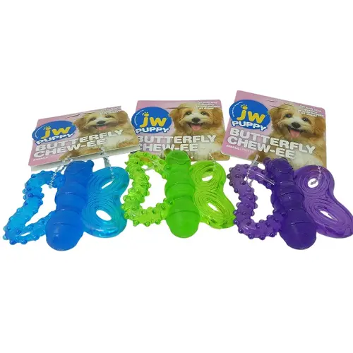 JW Butterfly Chew ee Teether på hunique.dk
