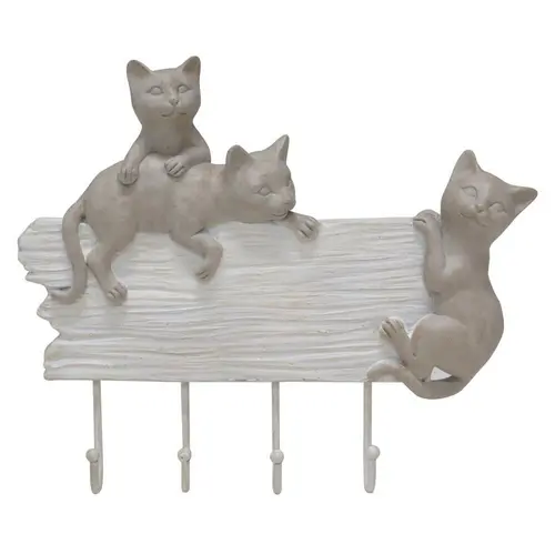 Knagerække Kat 4 kroge på hunique.dk