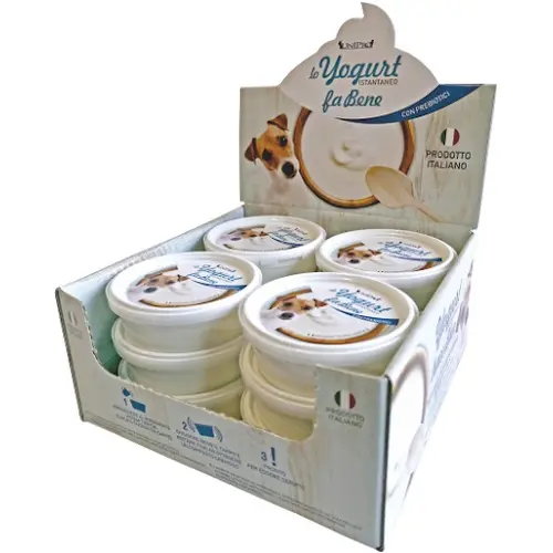 Yoghurt til hund på hunique.dk